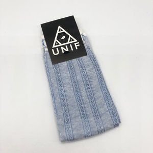 UNIF Blue Striped Socks