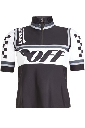 Printed Cycling Top Gr. IT 40