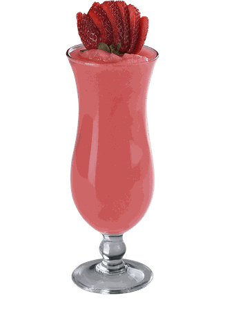 *clipped by @luci-her* Strawberry Daiquiri Mocktail