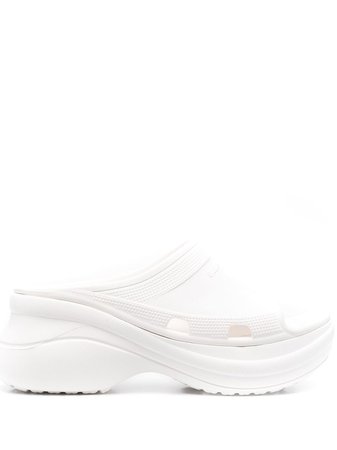 Balenciaga x Crocs™ Platform Slide Sandals - Farfetch