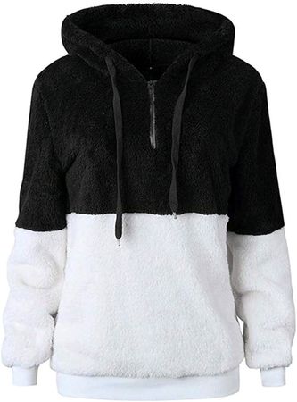 Acelitt Womens Oversized Fuzzy Fleece Sweatshirts with Pockets,S-XXL at Amazon Women's Coats Shop