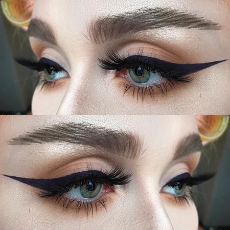 helenesjostedt sur Instagram : Bushy brows and sharp liner 💎 I used: @anastasiabeverlyhills Subculture palette, liquid lipstick in potion, dipbrow pomade in blonde and…