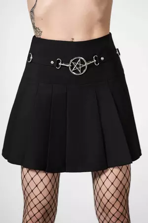 Scary Pleated Skirt | Killstar