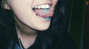tongue piercing aesthetic - Google Search