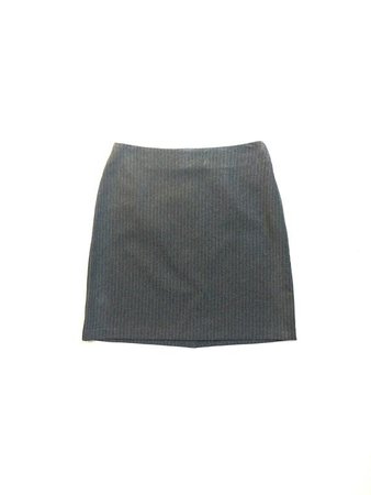 90s / y2k pinstripe mini skirt / grey / S / M | Etsy