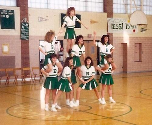 Resurrection School Cheerleaders - 1988