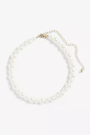 Faux pearl necklace - Faux pearls - Jewellery - Monki SE
