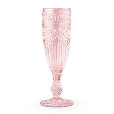 Vintage Style Pressed Glass Wine Goblet - Blue - The Knot Shop