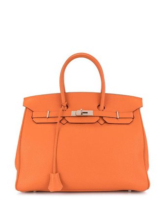 Hermès Pre-Owned HERMES Birkin 35 bag $11,584 - Buy Online VINTAGE - Quick Shipping, Price