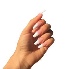 french tip acrylic nails