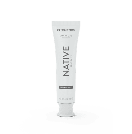 Native Fluoride Free Toothpaste | Detoxifying Charcoal