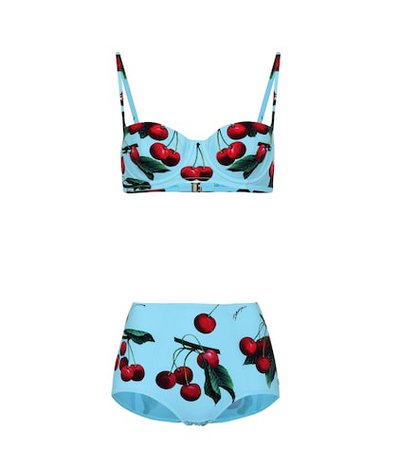 Exclusive to mytheresa – cherry printed bikini