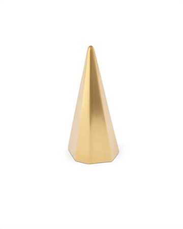 Faceted Ring Dish in Brass| Kendra