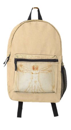 Vitruvian Man Backpack