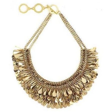 Gold Tribal Necklace