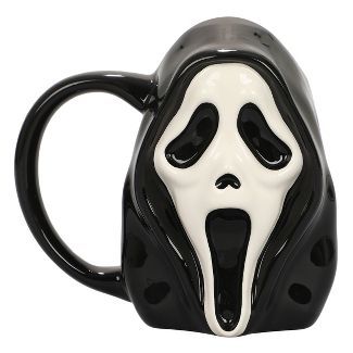 Ghost Face 16 Oz Sculpted Ceramic Mug : Target