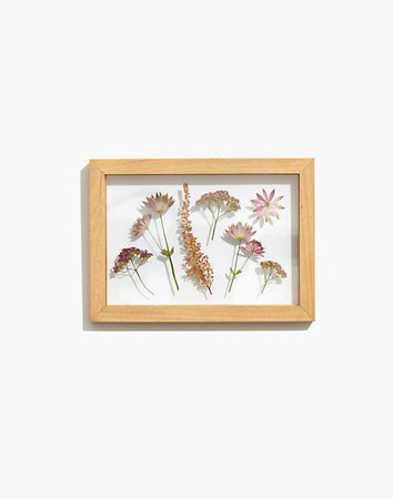 Framed Florals Pink Flower Frame