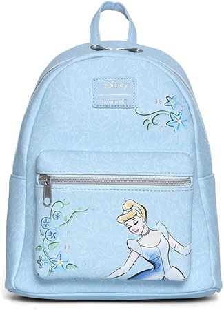 Amazon.com: Cinderella Sketch Mini Backpack Shoulder Bag Purse
