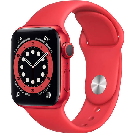 red Apple Watch