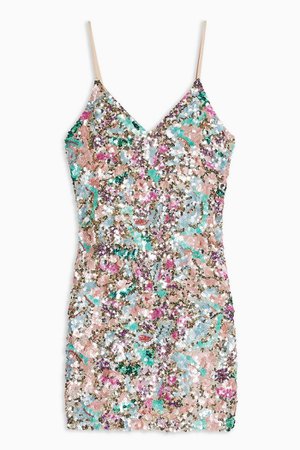 Embellished Slip Dress | Topshop