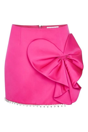 hot pink skirt