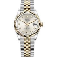 gold and silver rolex women - Google Search