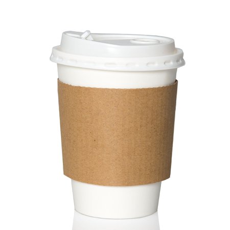 50 Pack - 12 oz To Go Coffee Cups with Sleeves & Lids - Disposable & R - Just Home Medical