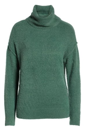 Caslon® Turtleneck Sweater green