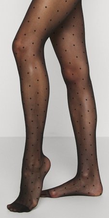 dotted stockings