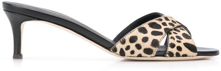 Cheetah-Print Sandals