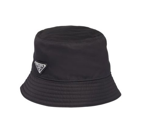 prada nylon hat black