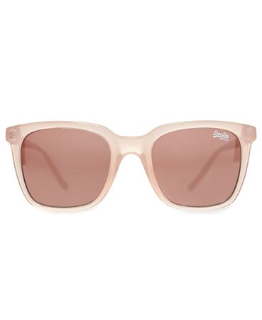 Womens - SDR Mia Sunglasses in Gloss Pink | Superdry