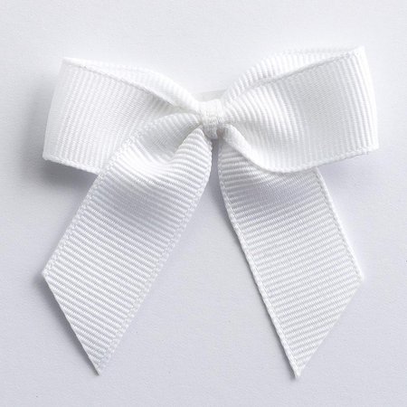 white grosgrain ribbon bow - Google Search