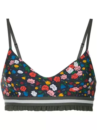 The Upside floral print bra top £54 - Fast Global Shipping, Free Returns
