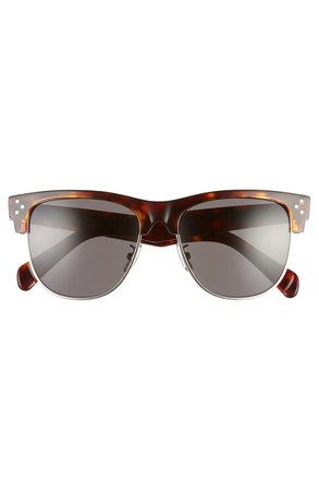 CELINE 54mm Browline Sunglasses | Nordstrom