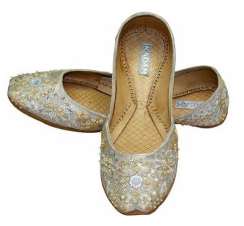 Medieval Embroidered Flats