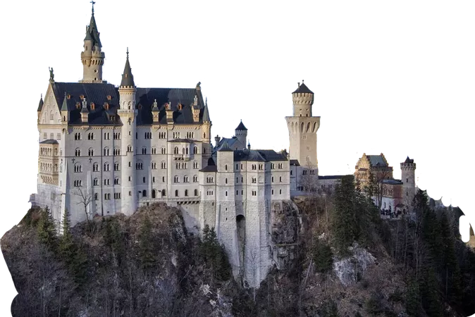 cliffside castle