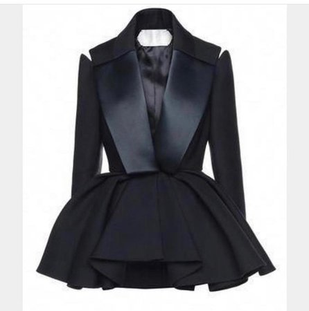 Black Coat dress 1
