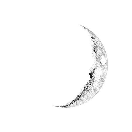 artsy crescent moon sketch - Google Search