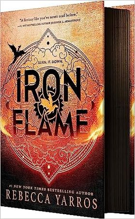 Iron Flame (The Empyrean, 2): Yarros, Rebecca: 9781649374172: Amazon.com: Books