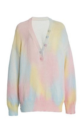 Naveen Oversized Tie-Dye Alpaca-Blend Sweater By Loveshackfancy | Moda Operandi