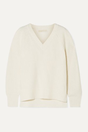 MICHAEL Michael Kors | Ribbed-knit sweater | NET-A-PORTER.COM