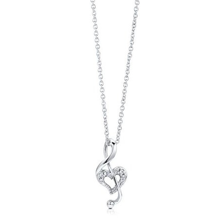 Musical Heart Necklace