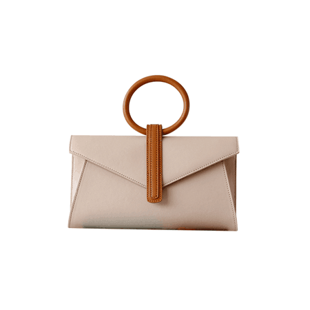 JESSICABUURMAN - KIRGI Ring Embellished Leather Tote Bag - Small