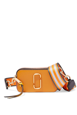 orange marc jacobs snapshot bag