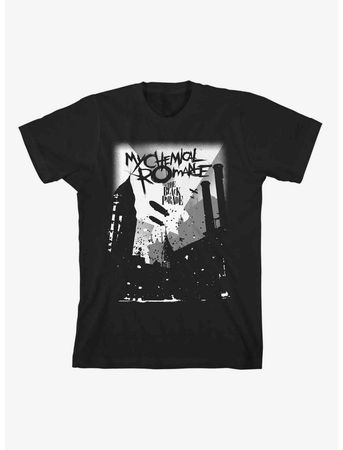 My Chemical Romance The Black Parade Industrial Landscape Boyfriend Fit Girls T-Shirt | Hot Topic