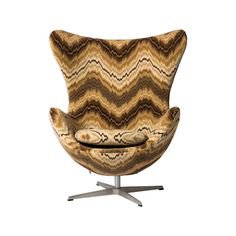 brown burlap chair