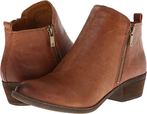 Amazon.com | Lucky Brand Women's Basel, Toffee, 7 M US | Ankle & Bootie