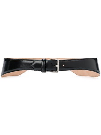 Alexander McQueen Wide Leather Belt - Farfetch