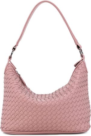 Amazon.com: Handbag and Shoulder Bag for Women, Fashion Designer Woven Handbag Ladies Hobo Bag Purse Faux Leather Bag Tote Bag : Clothing, Shoes & Jewelry